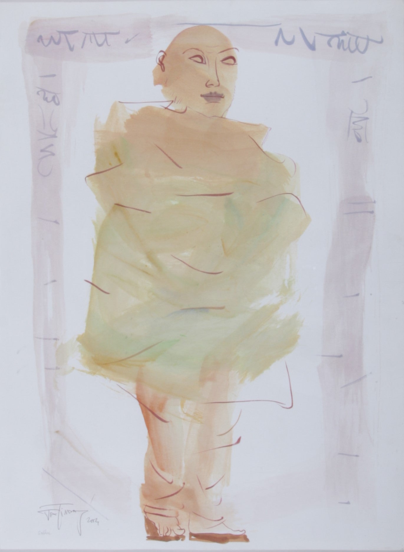 Jatin Das Monk 60 X 45 cm