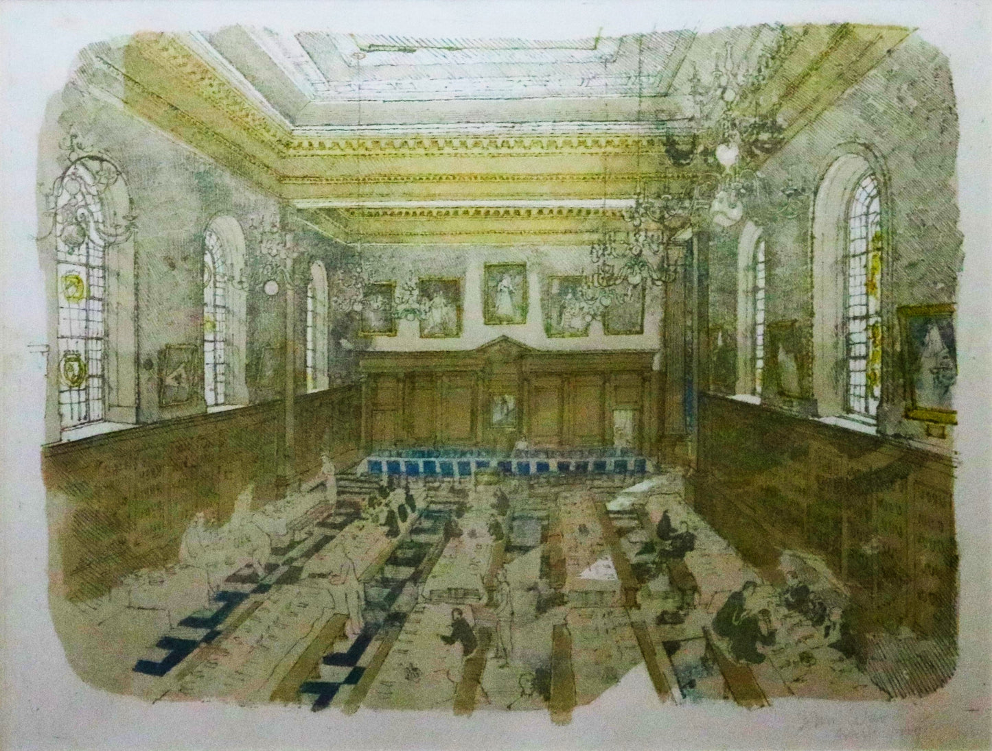 Court Room Scene UK