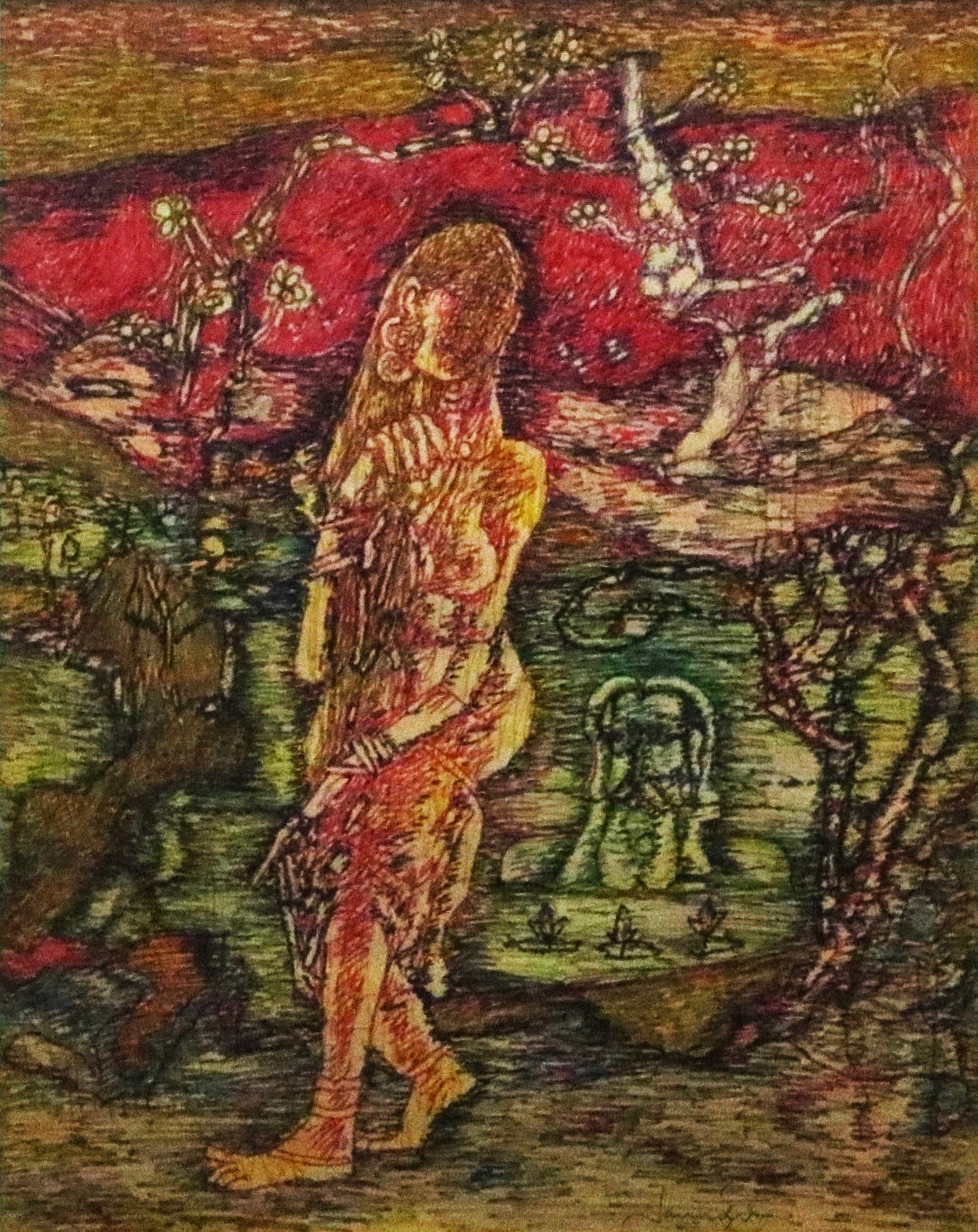 Pen Sketch : Old Master