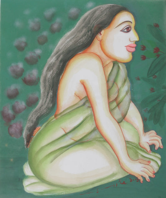 Gogi Saroj Pal - 73 x 60 cm Year 2004 SOLD