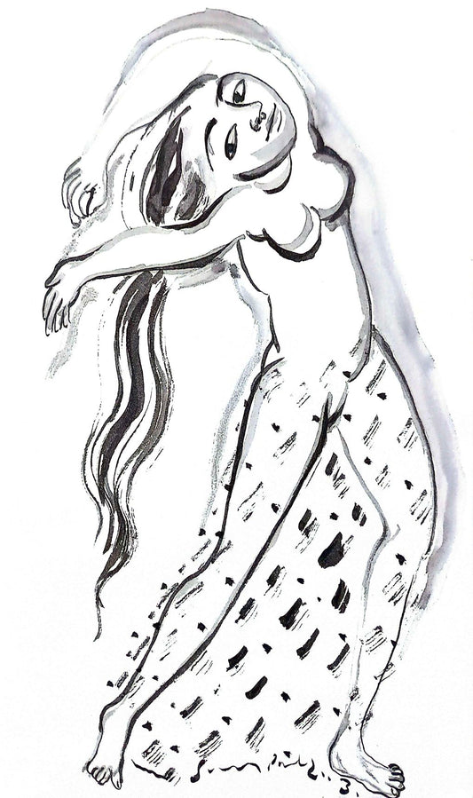 Gogi Saroj Pal - Watercolour on paper - Year 2003 SOLD