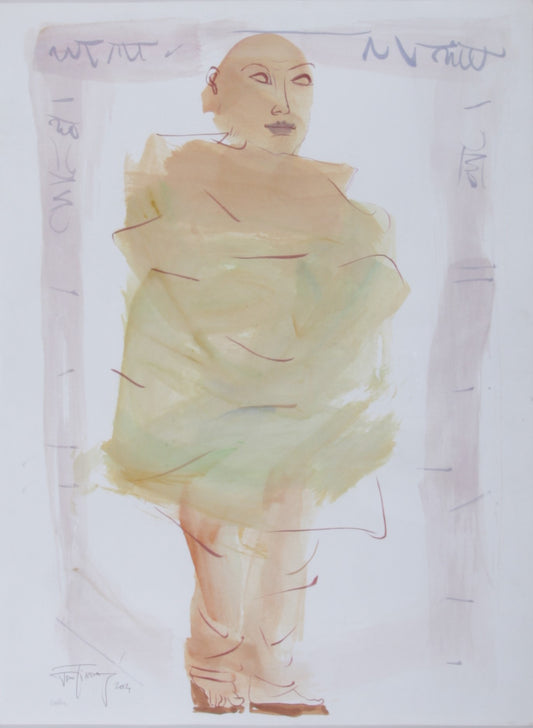 Jatin Das  Monk 60 X 45 cm
