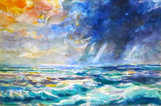 Khalil Ibrahim : Seascape 1997