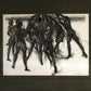 Khalil Ibrahim , Semi Figurative East Coast Series, 1998 Ink on paper .