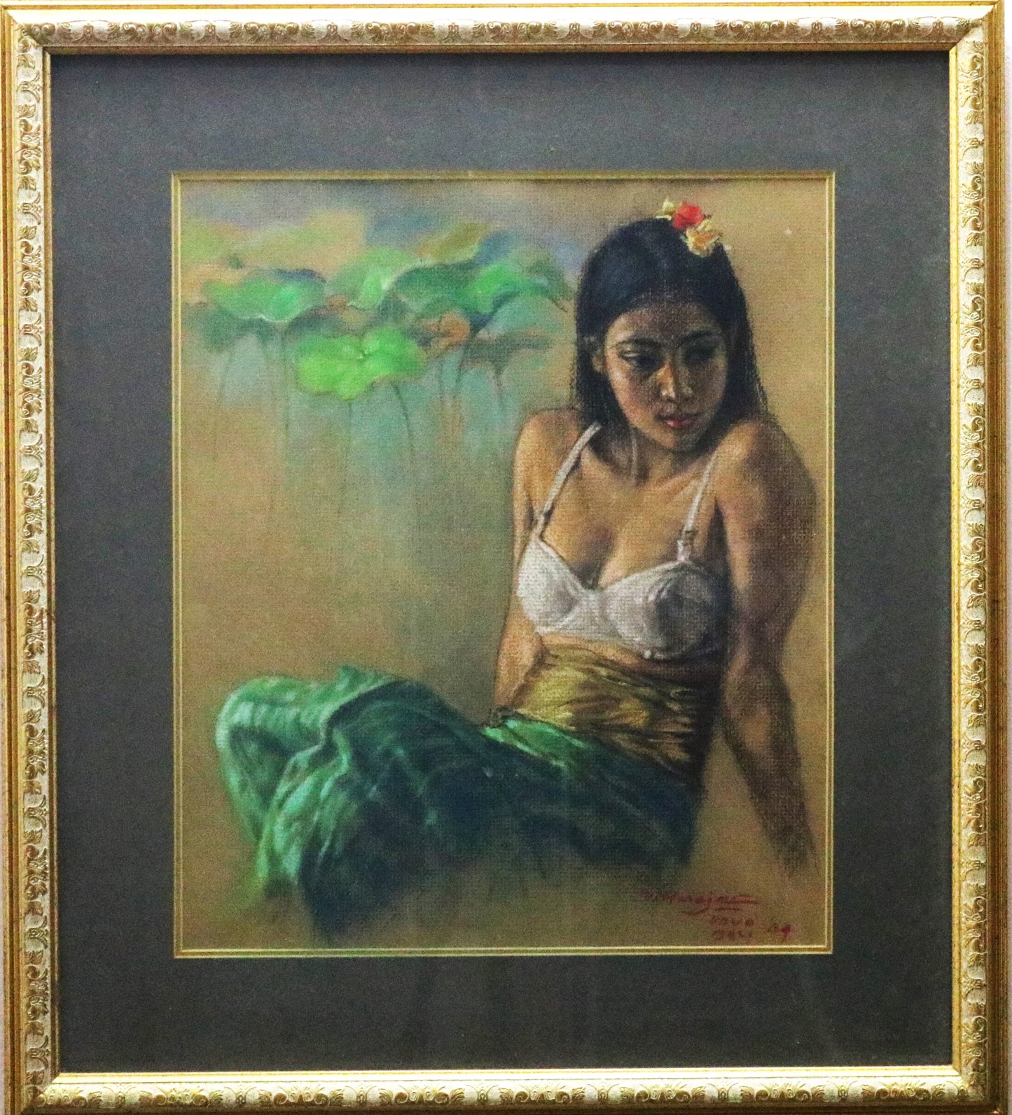 Portrait of a Balinese lady