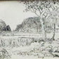 Pencil Drawing Khalil Ibrahim 3959 4.5x6