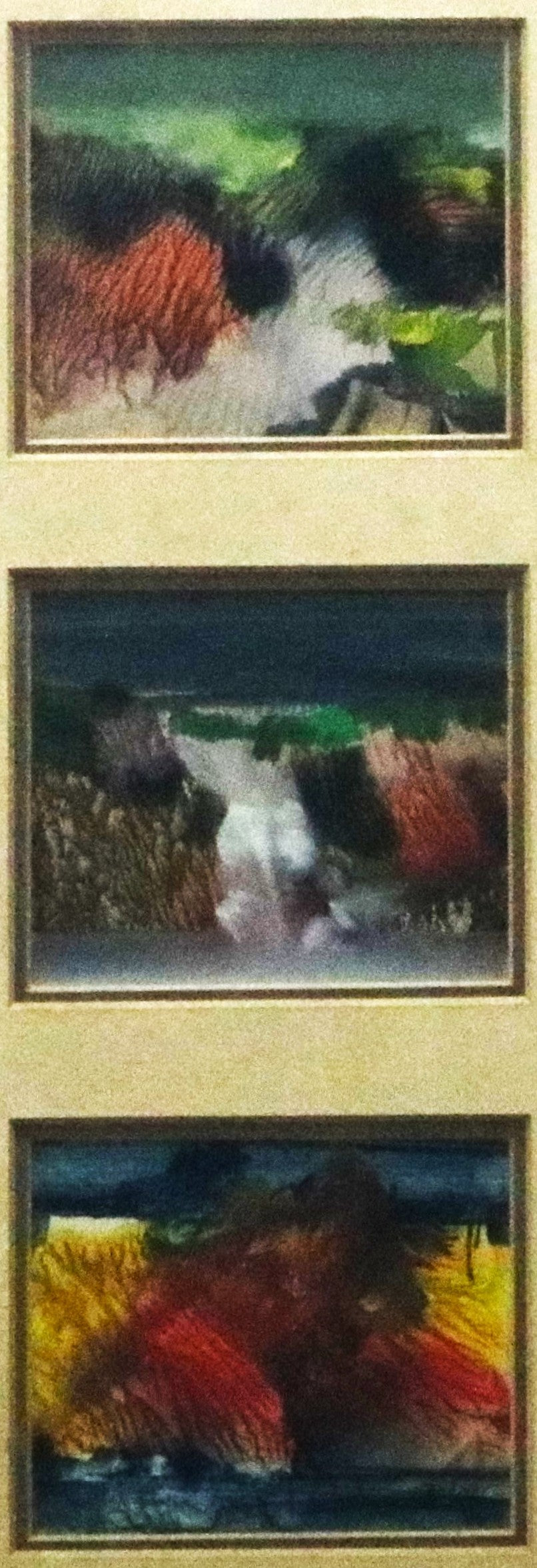 GS SHENNOY WATER COLOUR ABSTRACT