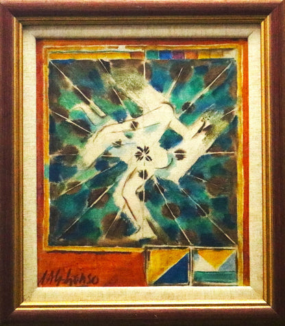 Alphonso Doss oil on canvass 2007 11.5 x 13 Inches SOLD