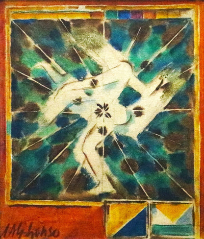 Alphonso Doss oil on canvass 2007 11.5 x 13 Inches SOLD