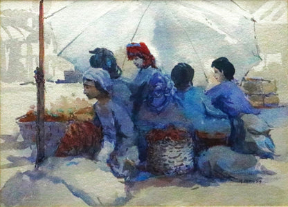 Mohammad Zain : Market Scene Terengganu