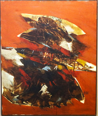 Gopal Adivrekar oil on canvass