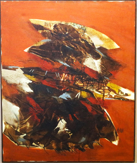 Gopal Adivrekar oil on canvass