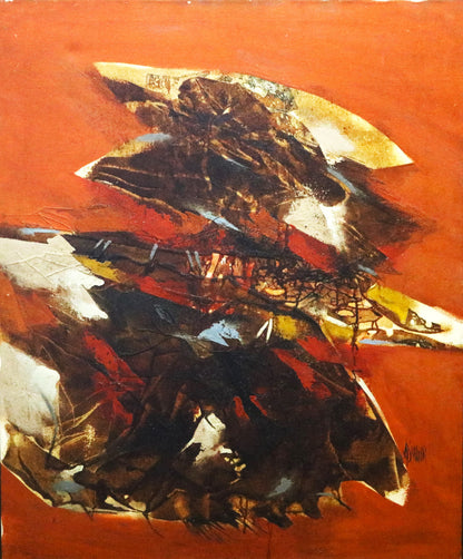Gopal Adivrekar oil on canvass