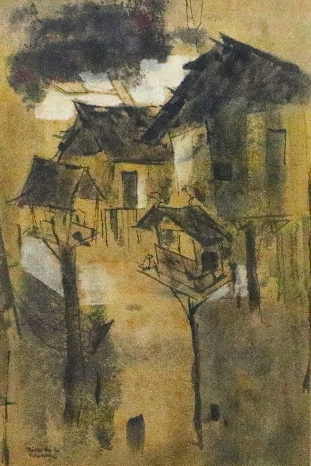 Thomas Yeo 1968 : Old Scene Singapore