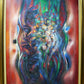 Laxman Pai Faces & Flowers 1989 152 x 152 cm